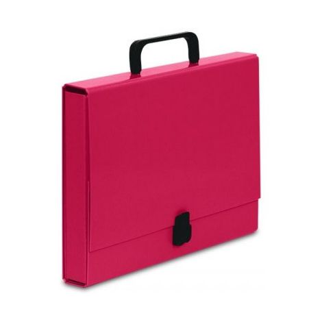 Teczka z rączką VauPe A4/4cm Classic, Różowa